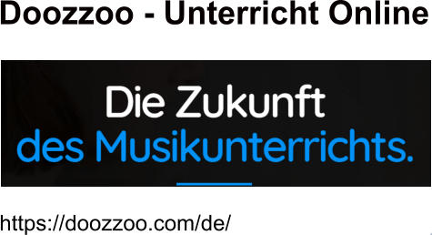 Doozzoo - Unterricht Online  https://doozzoo.com/de/